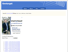 Tablet Screenshot of geotarget-iplookup.info